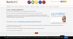 Desktop Screenshot of bioinfo-fr.net